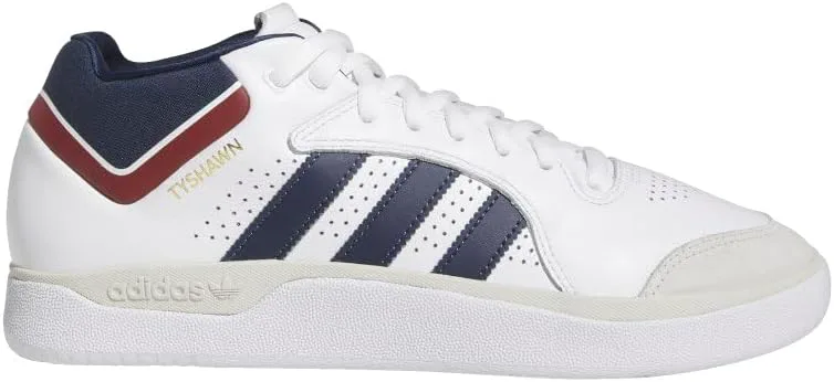 Мужские кроссовки для скейтбординга Adidas Tyshawn, белый — фото 4