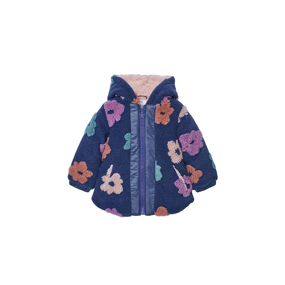 

Парка Boboli Jacquard Floral, синий