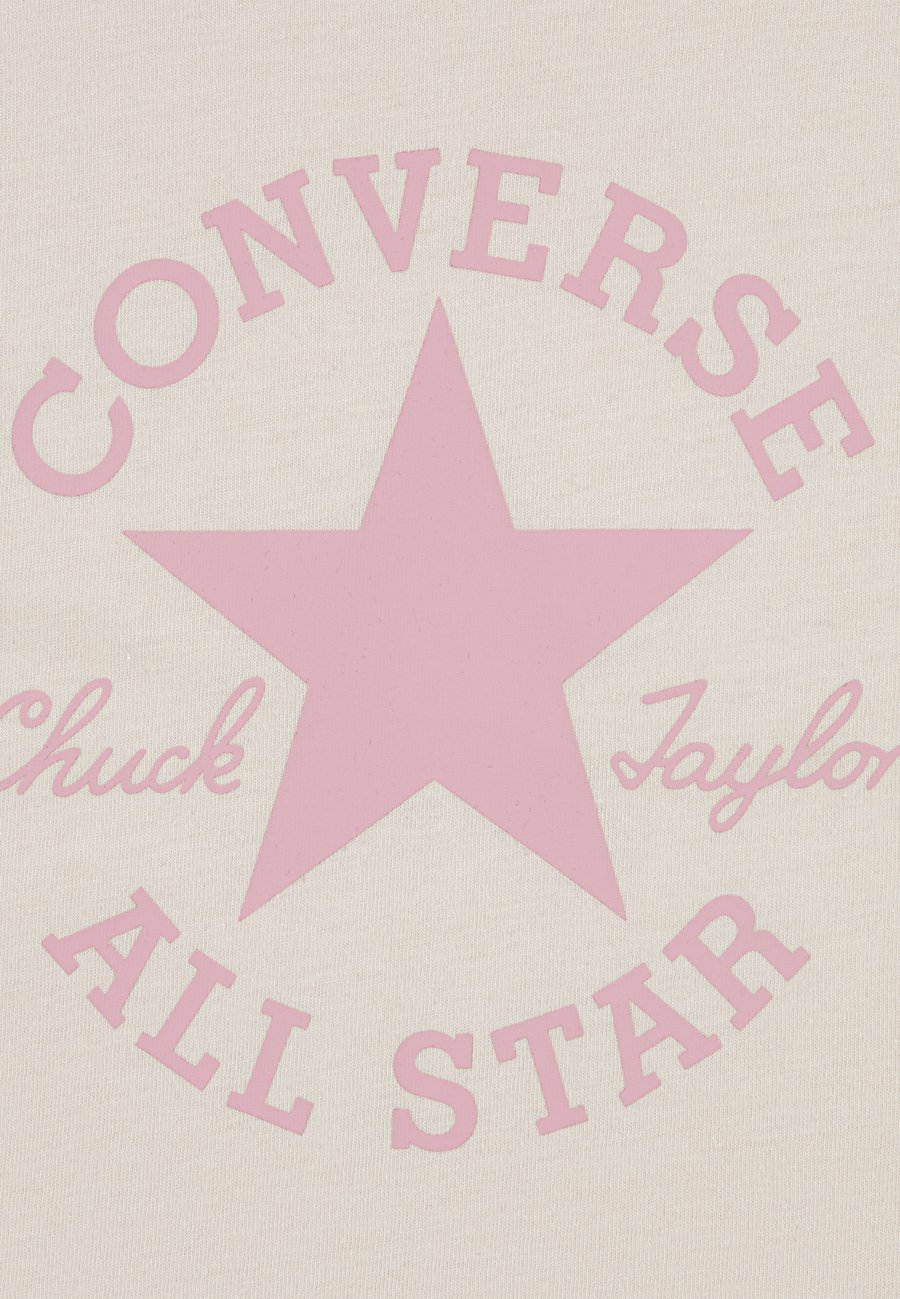 Футболка Converse Print T-shirt, Natural Ivory/Lotus Pink/Beige — фото 3