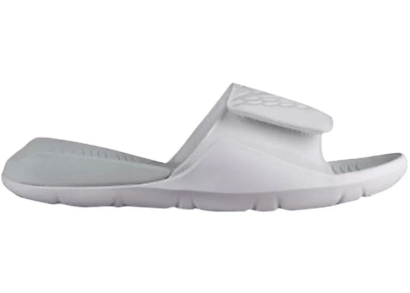 Детские шлепанцы с ремешком Jordan Hydro 7 Slide, White Pure Platinum Pure Platinum