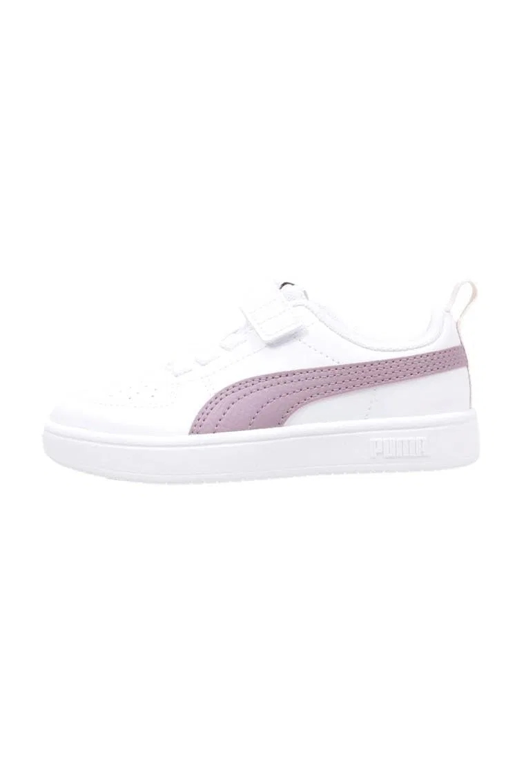 Детские кроссовки с синтетическим верхом PUMA Rickie AC PS, White And Pink