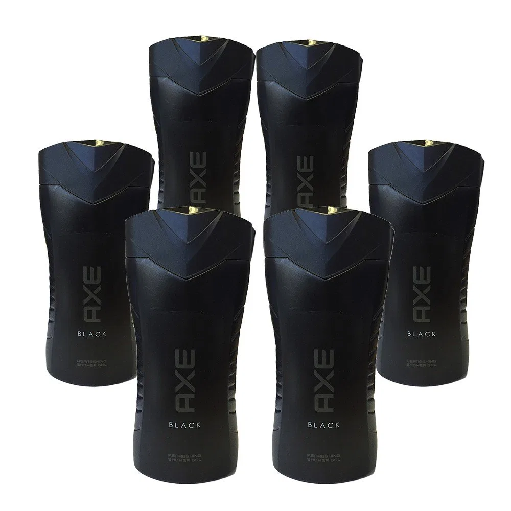 Гель для душа Black, Axe, набор 6 шт. по 250 мл