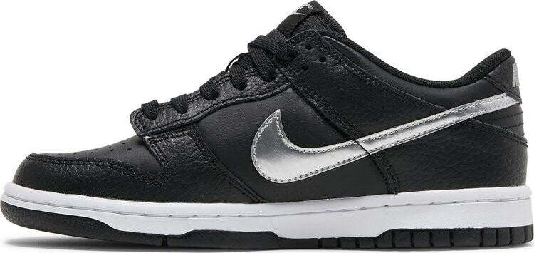 Кроссовки Nike NBA x Dunk Low EMB GS '75th Anniversary - Spurs', черный — фото 4