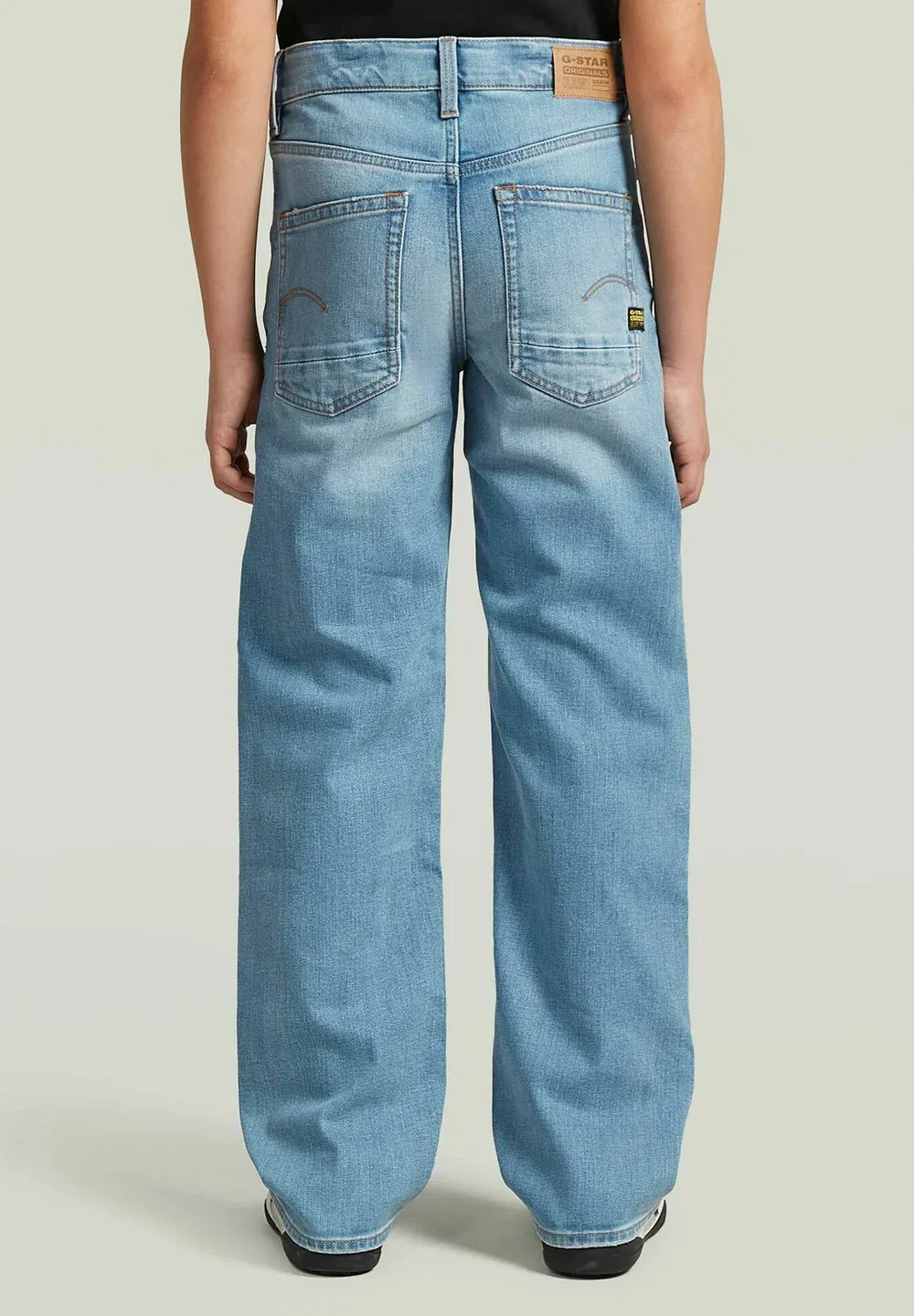 Детские джинсы Dakota прямого кроя - джинсы свободного кроя G-Star, Lt Indigo Aged — фото 3