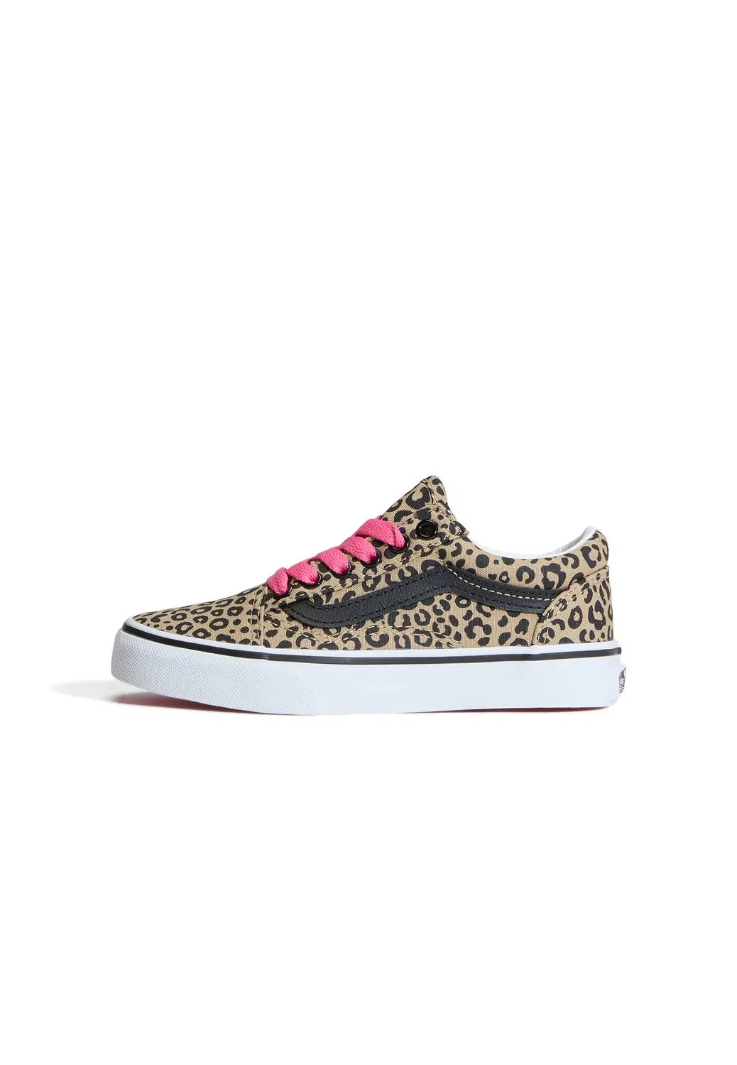 Олдскульные унисекс скейтбордистские кроссовки Vans, Leopard Pop Incense/Pink Velvet