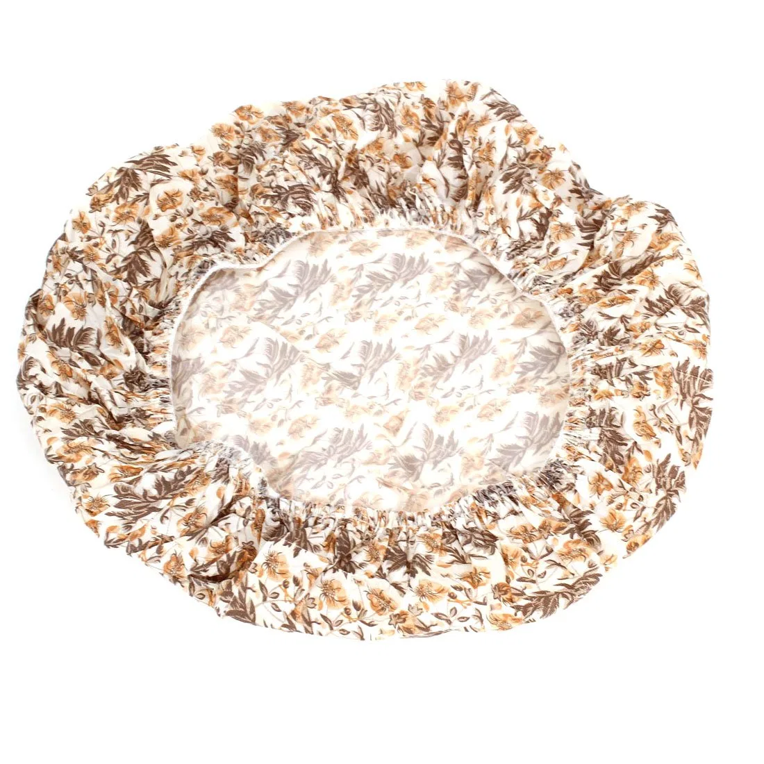 Шапочка для душа с цветочным узором Ruilogod, 6 шт, Beige — фото 2