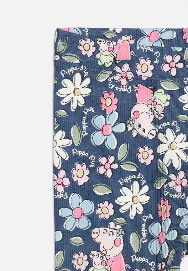 Леггинсы с флоральным узором Nmfjundi peppa slim Name It, Vintage Indigo, индиго — фото 4