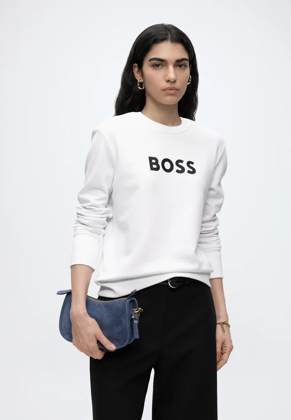 Эла - толстовка Boss, White — фото 4
