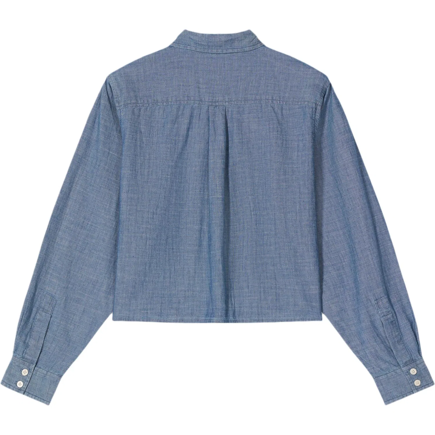 Женская рубашка с лацканами прямая Medium Blue Levis, Medium Blue — фото 3