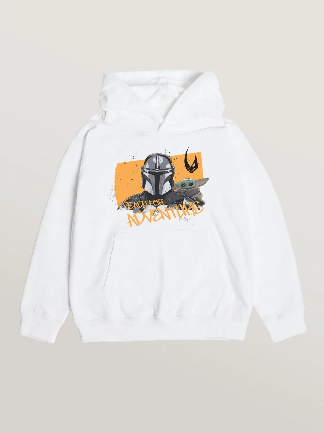 Худи Star Wars Mandalorian & Grogu Adventure Rags & Rascals, белый