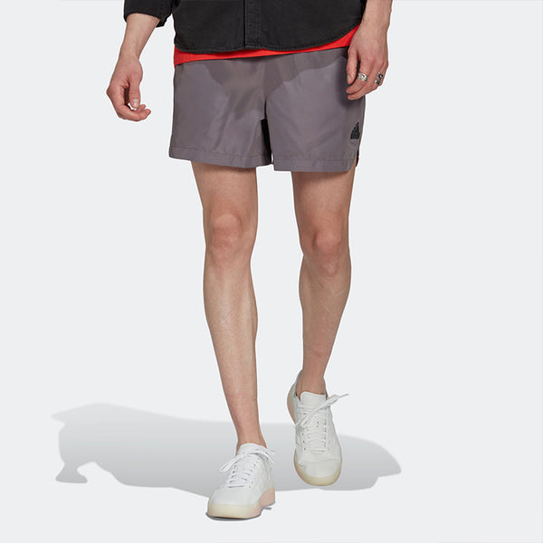 Шорты men's solid color sports shorts shadow grey Adidas, мультиколор — фото 2