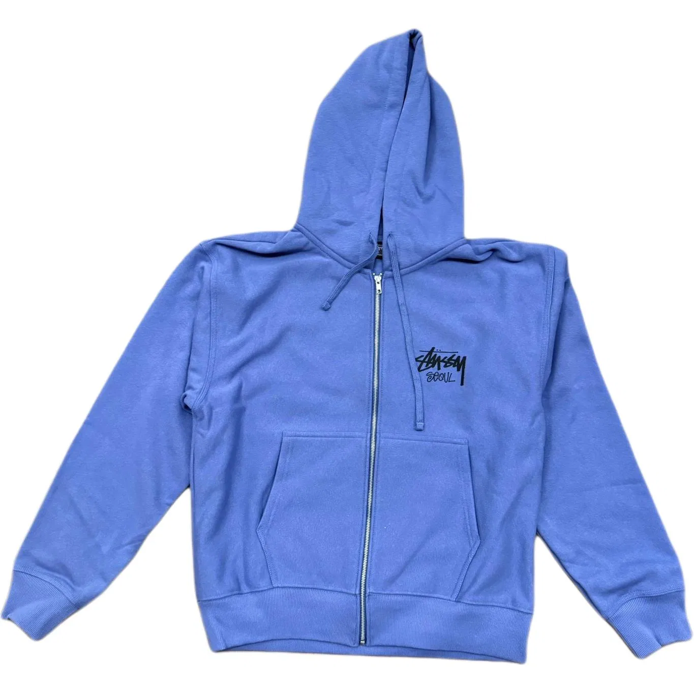 Детский свитшот с длинным рукавом Stussy, Blue Purple/Storm