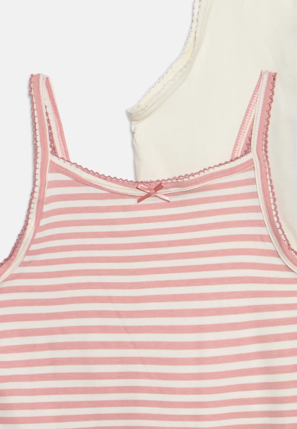 5 упаковок - майка Friboo By Zalando, Pink/Off-White — фото 4
