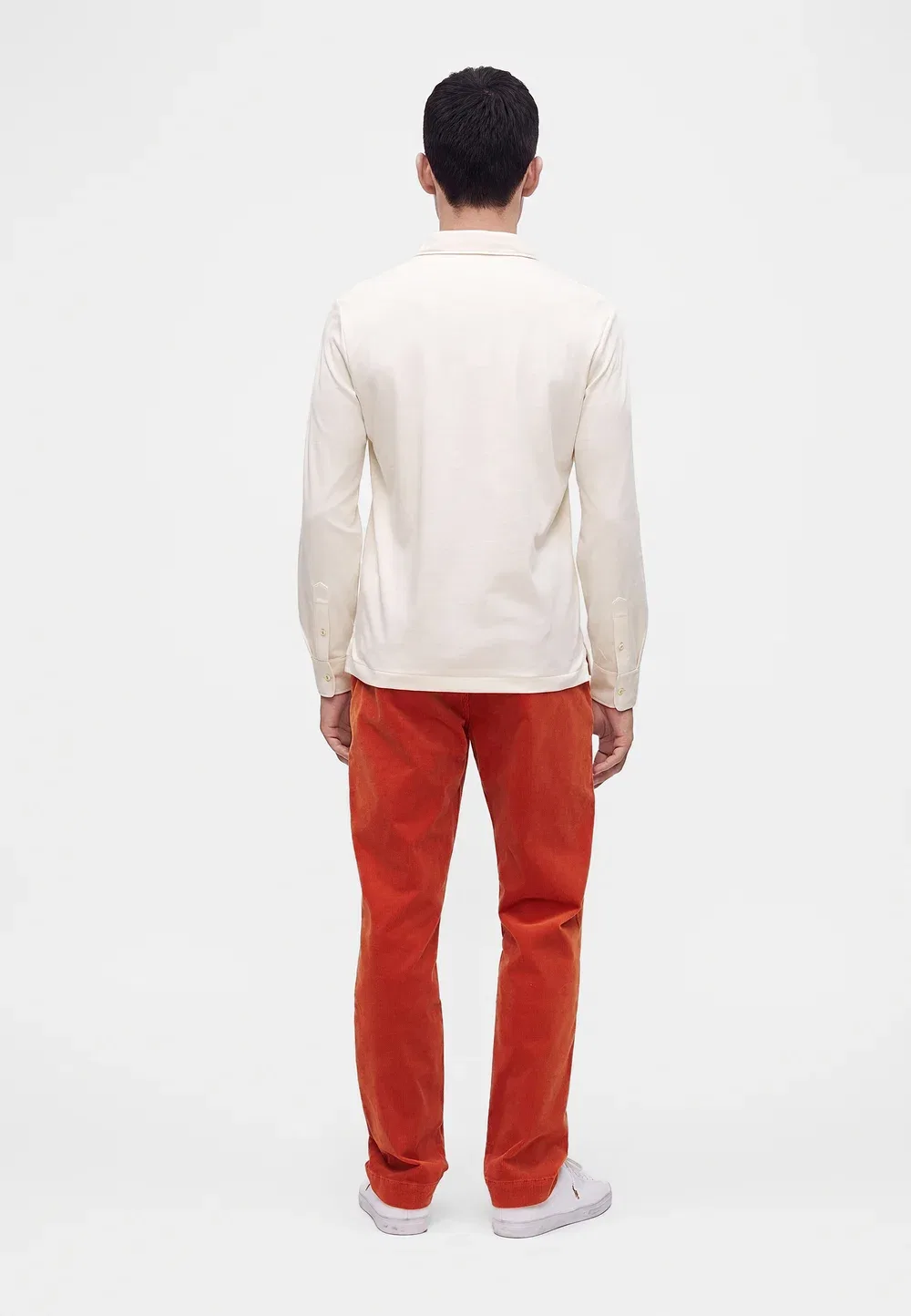 Рубашка поло Polo Ralph Lauren, Pale Cream — фото 3