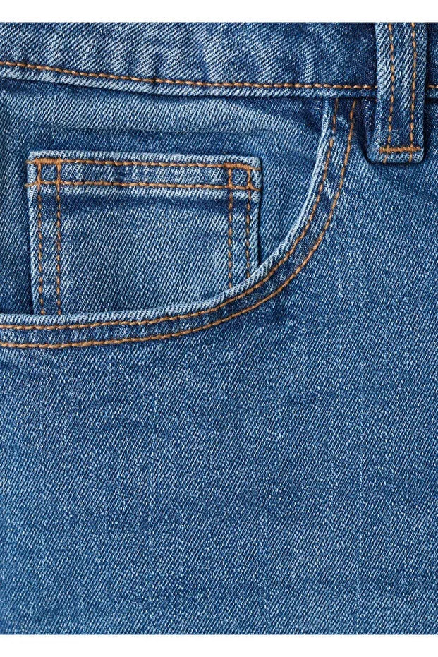 Детские шорты джинсовые для мальчиков Mango Kids, Dark Blue — фото 4