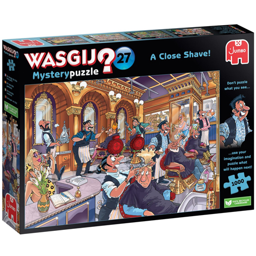 

Пазлы Mystery 27 A Close Shave!