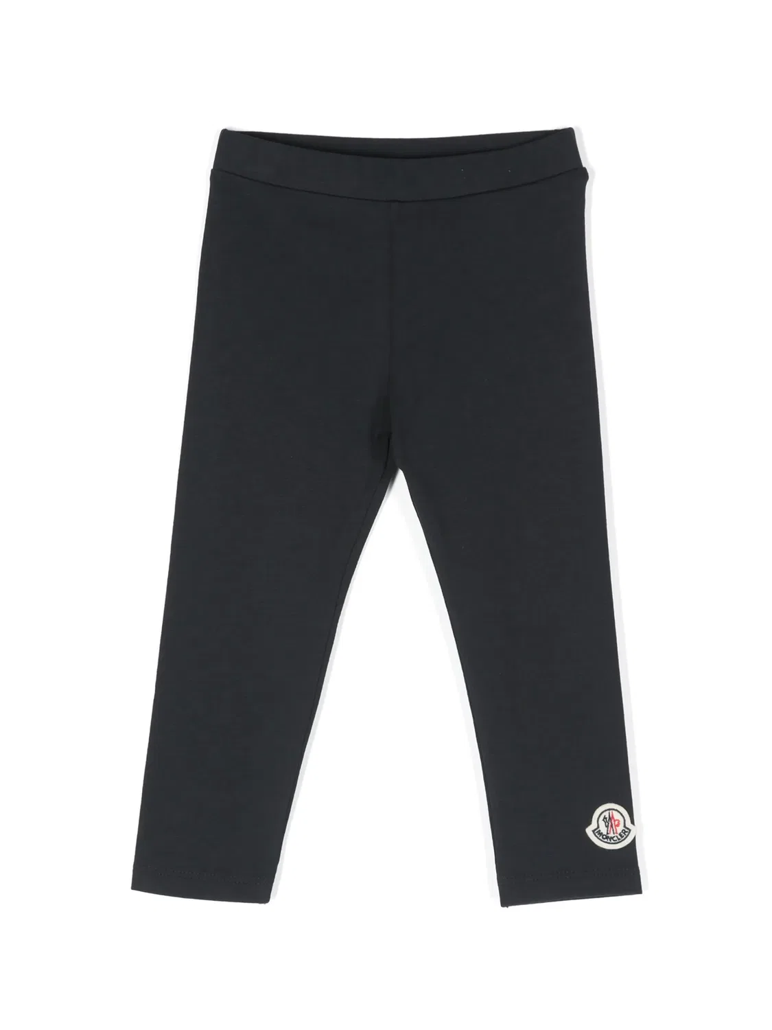 Леггинсы с логотипом Moncler, темно-синий