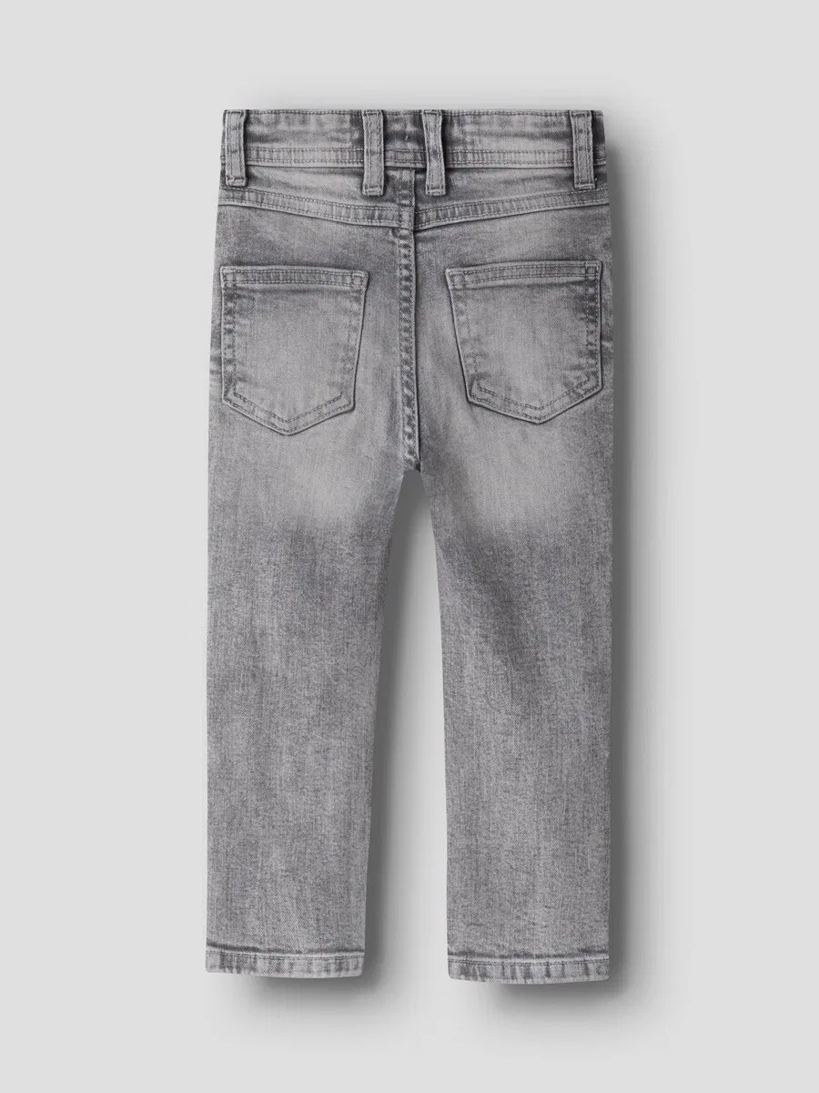 Джинсы NAME IT Slim fit 'NMMSILAS' серого цвета — фото 2
