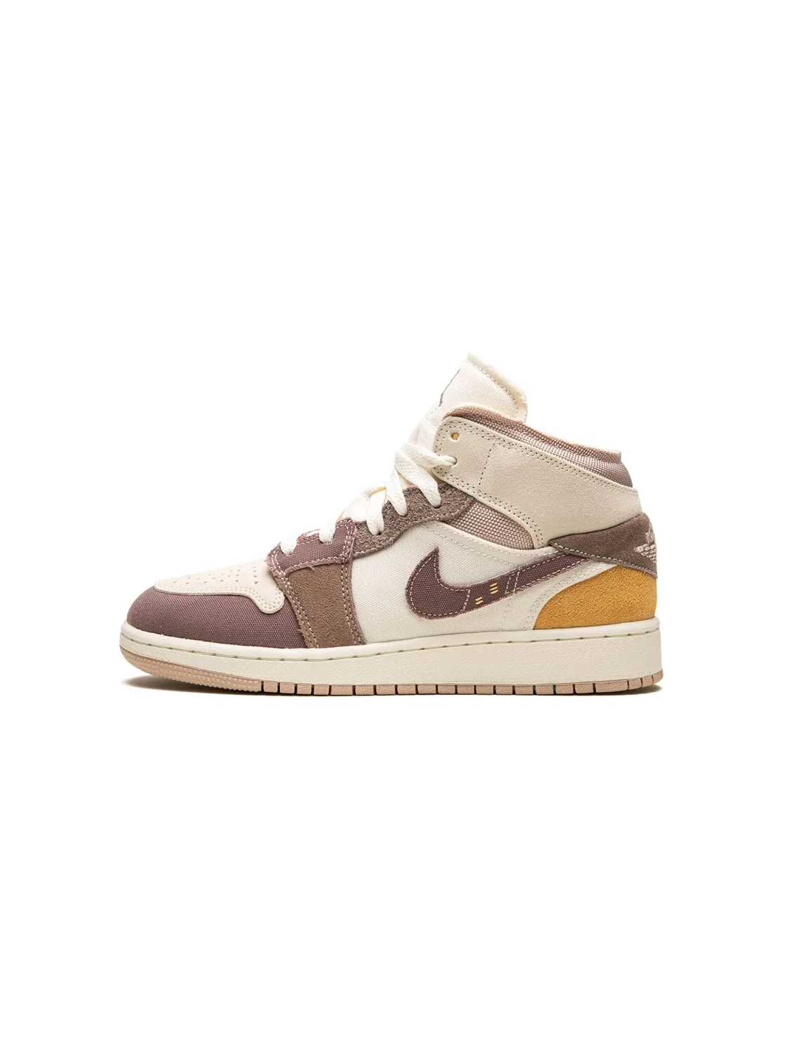Кроссовки Air Jordan 1 Mid SE Craft, нейтральные — фото 2