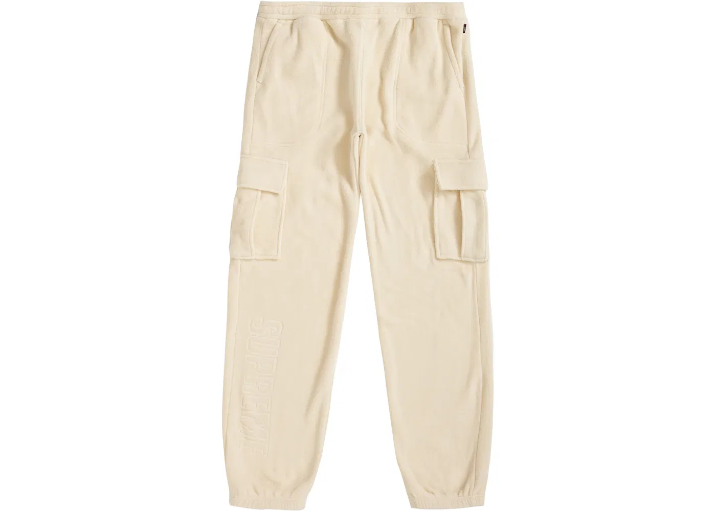 Мужские спортивные штаны с карго-карманами Supreme Polartec Cargo Pant, Natural