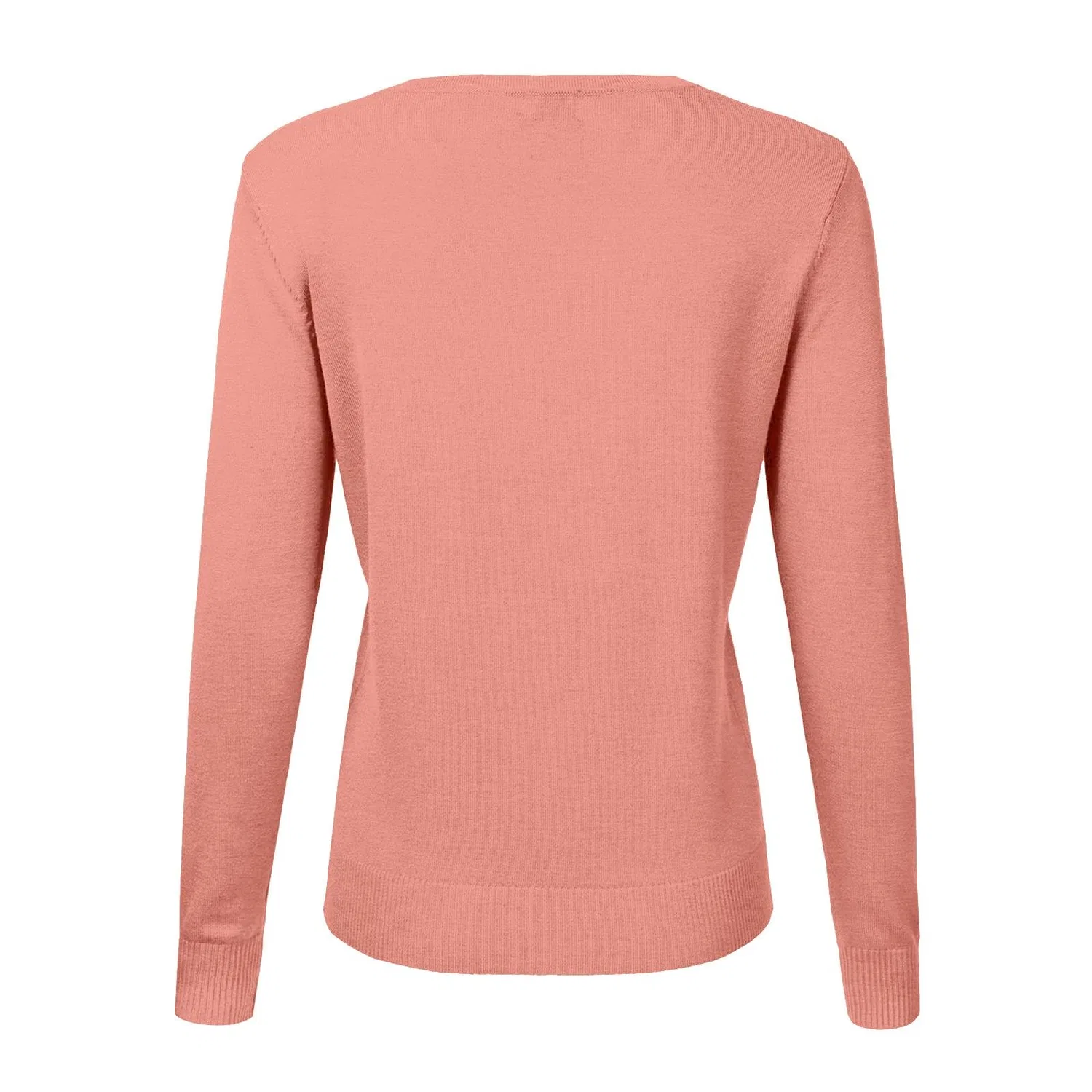 Женский жилет с V-образным вырезом и бахромой, Colore: Rosa — фото 2