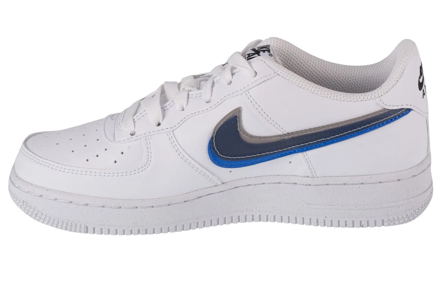 Детские кроссовки для мальчиков Nike Air Force 1 Impact Nn Gs, Weiss Grau — фото 2