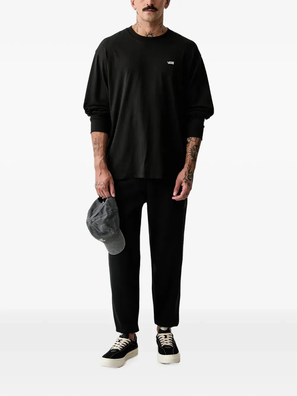 Спортивные брюки Z.N.E. на кулиске Adidas, черный — фото 2