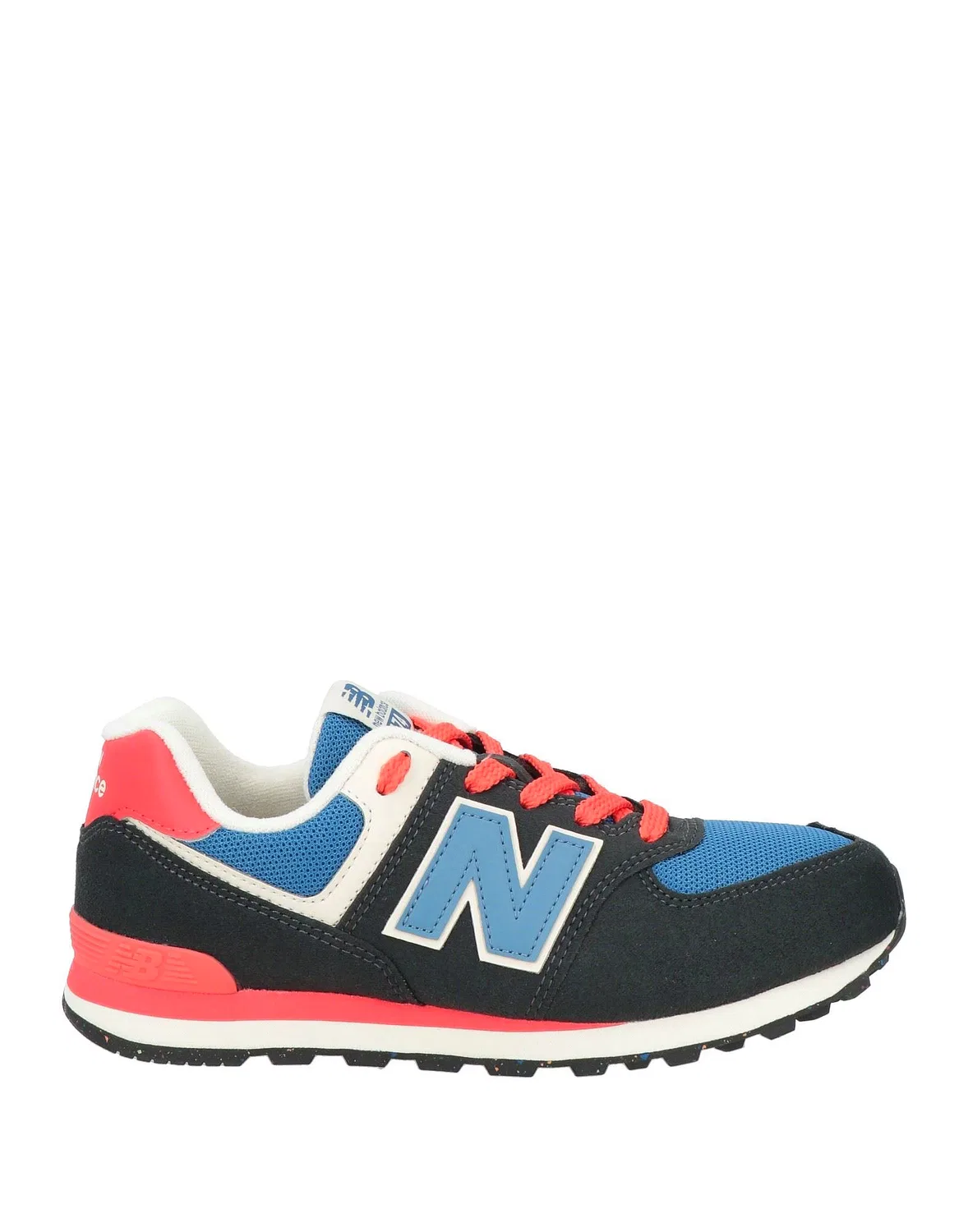 Детские кроссовки для мальчиков с брендовым логотипом New Balance, темно‑синий