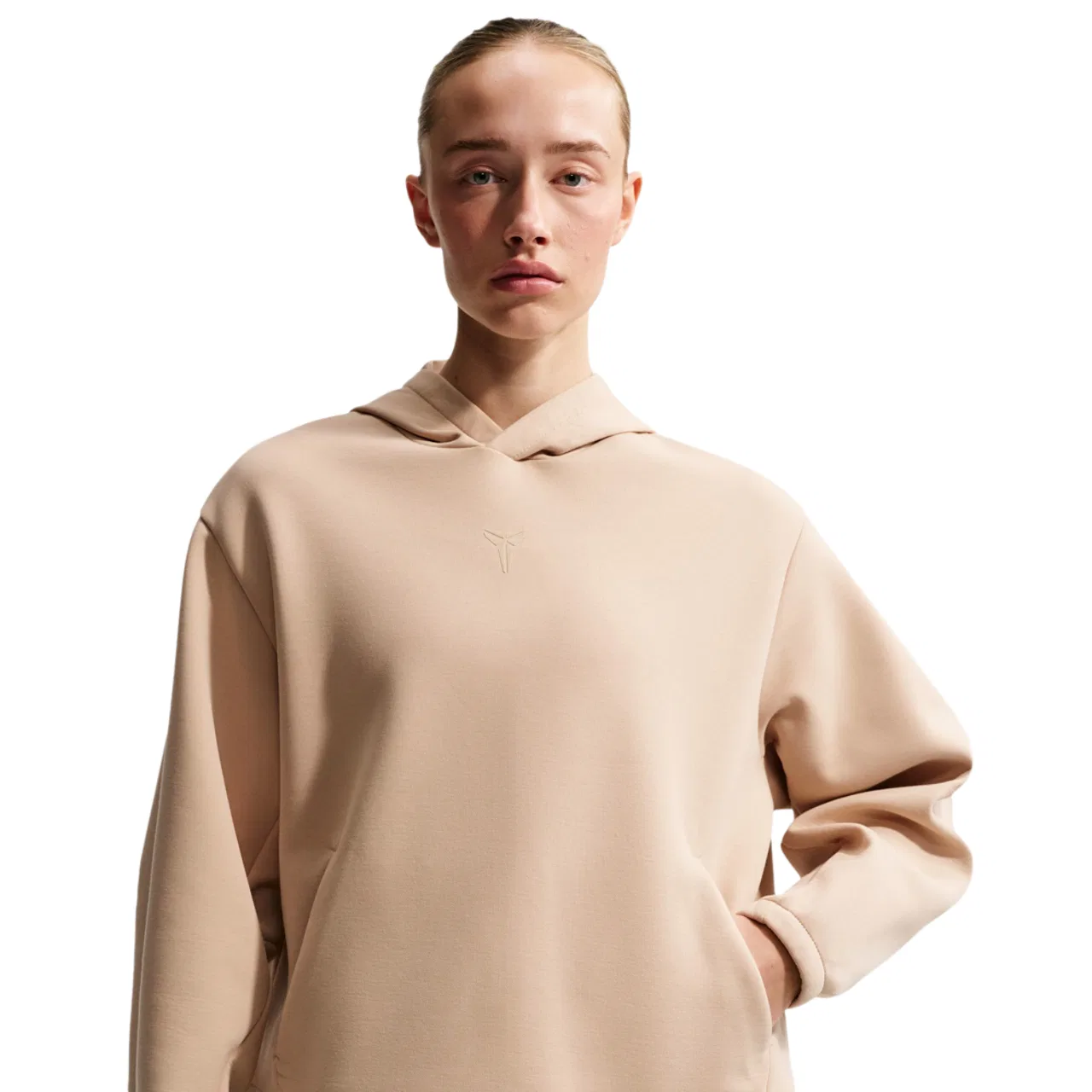 Женское худи Dri-FIT Mamba Pullover Nike, цвет Linen/Tan