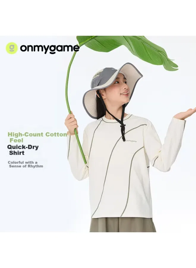 Лонгслив с длинным рукавом Onmygame, синий — фото 2