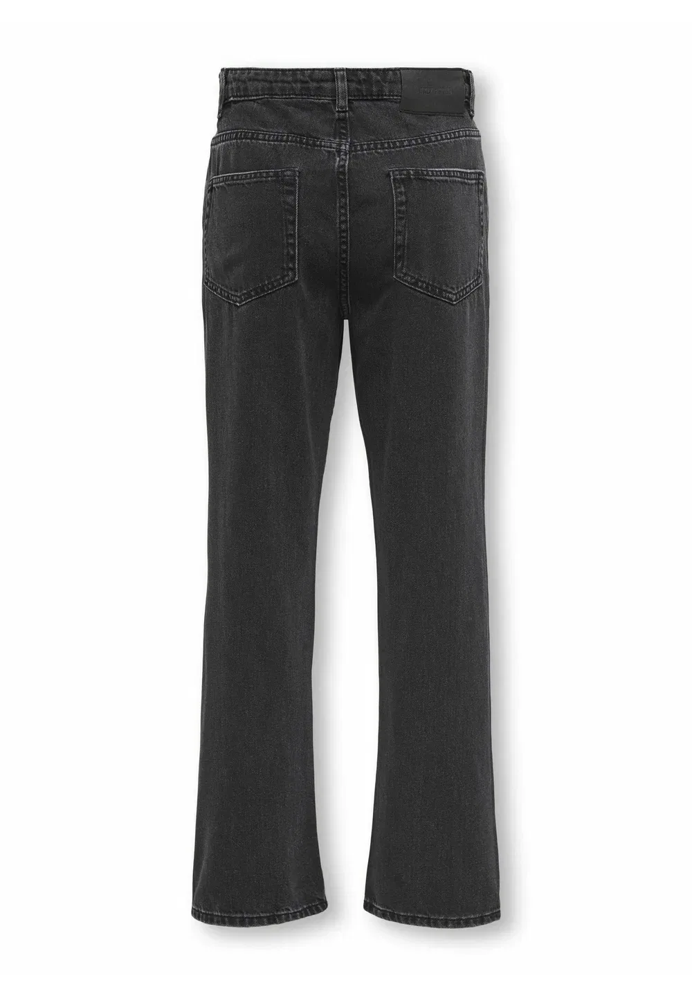 Джинсы прямого кроя, средней посадки, прямого кроя Only & Sons Junior, Washed Black — фото 2