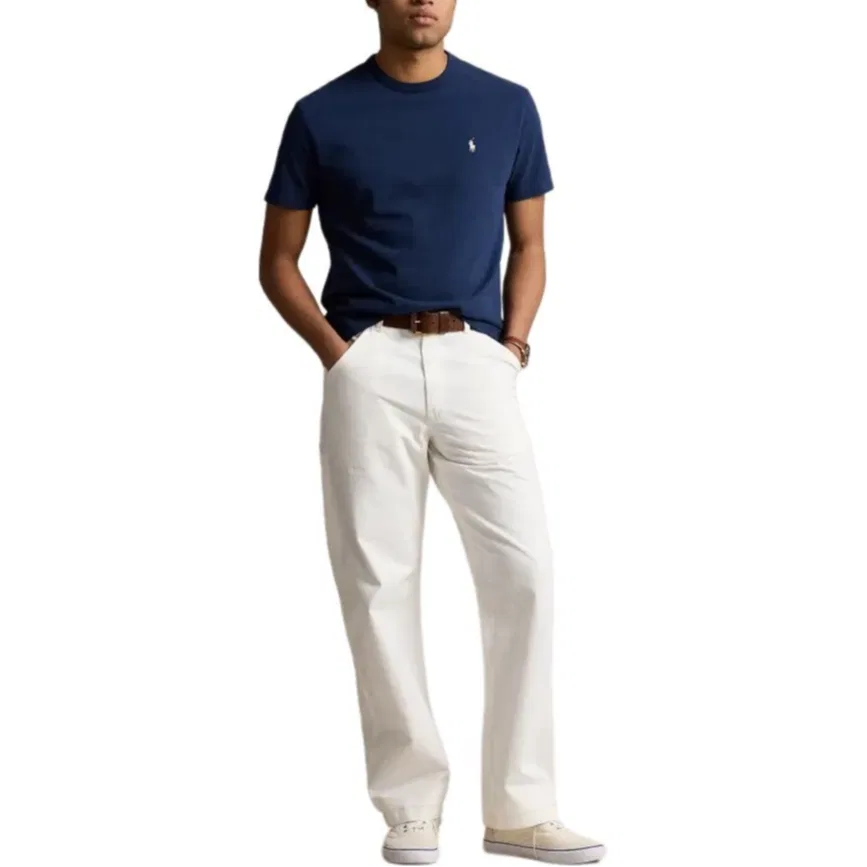 Футболка классическая Polo Ralph Lauren, Nautical Blue — фото 3