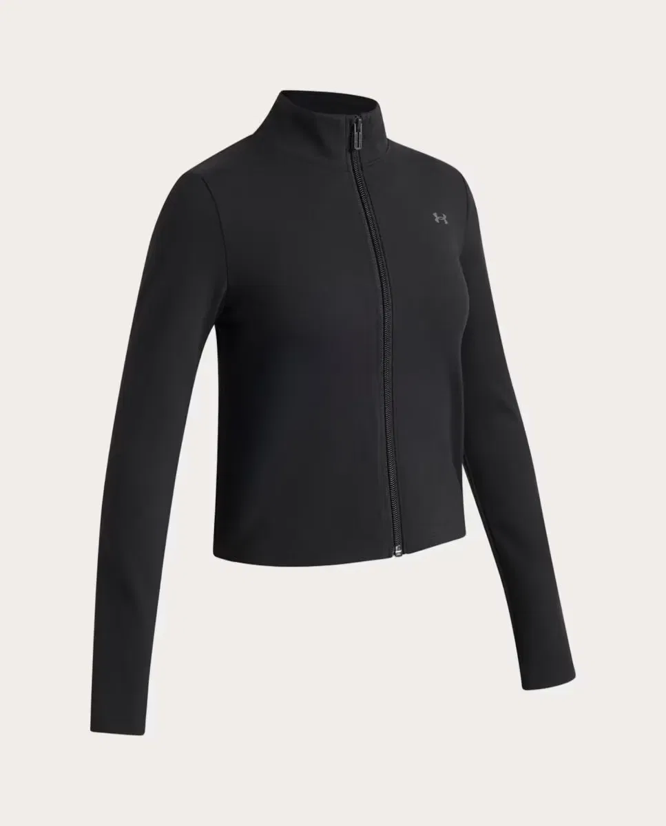 Детская спортивная кофта с полной застежкой-молнией Under Armour, Negro — фото 3