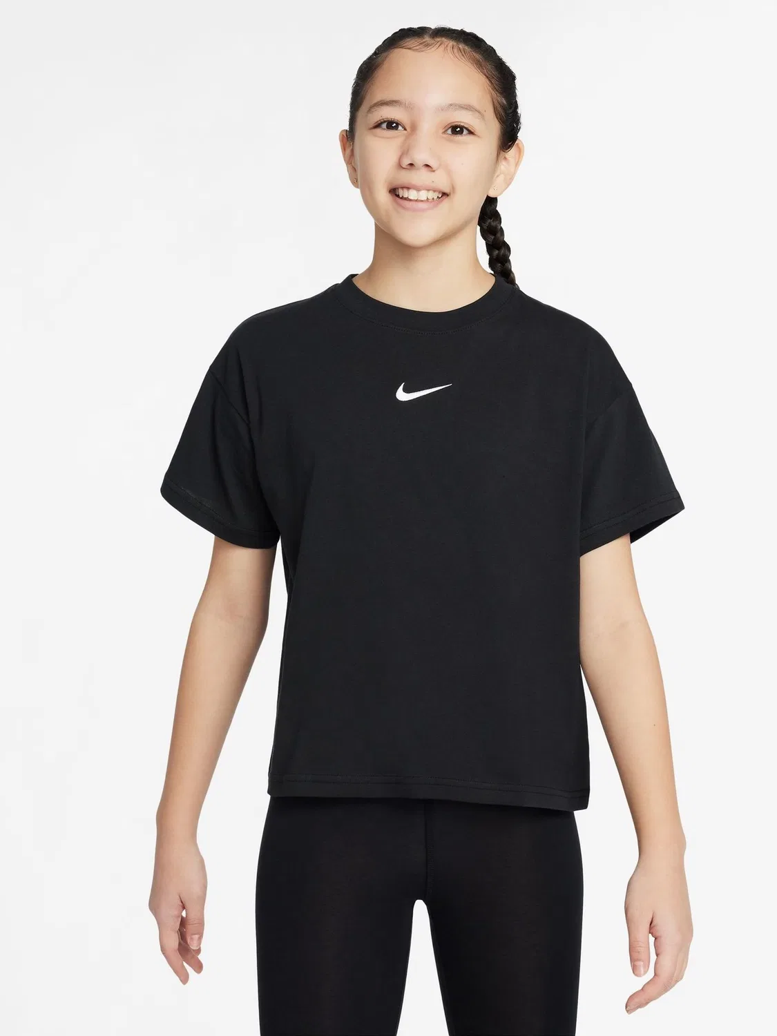 Футболка свободного кроя Nike Sportswear, черный