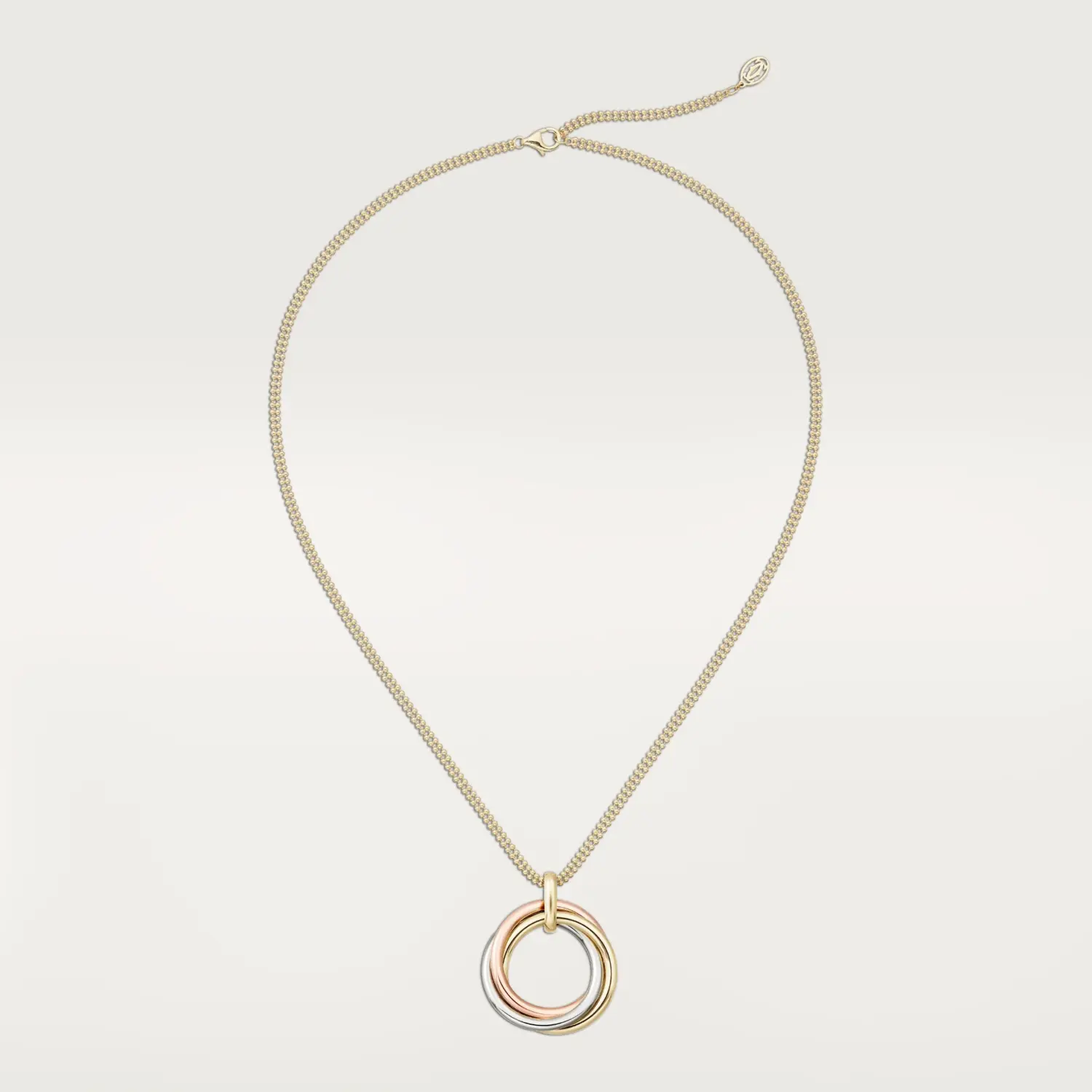 

Колье Cartier Trinity, 42-46 см, белое золото/розовое золото/желтое золото
