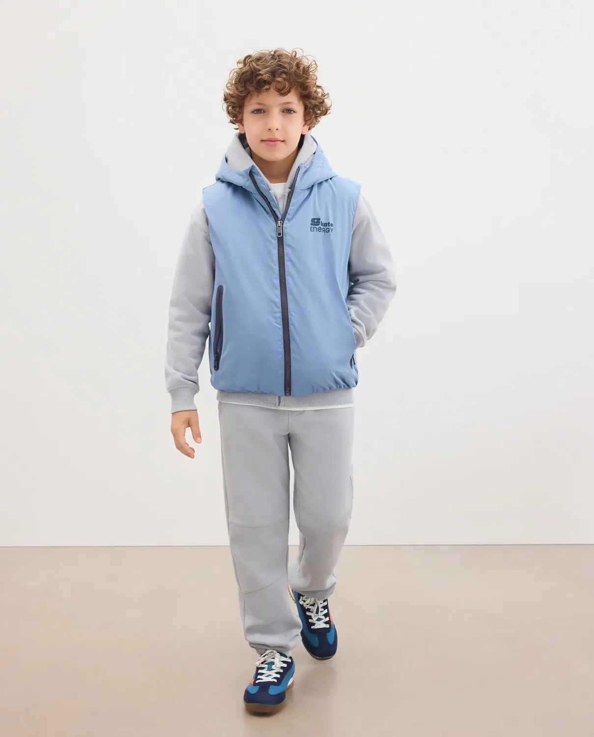 Детское пальто для мальчиков с капюшоном Kids El Corte Inglés, 400 Azul