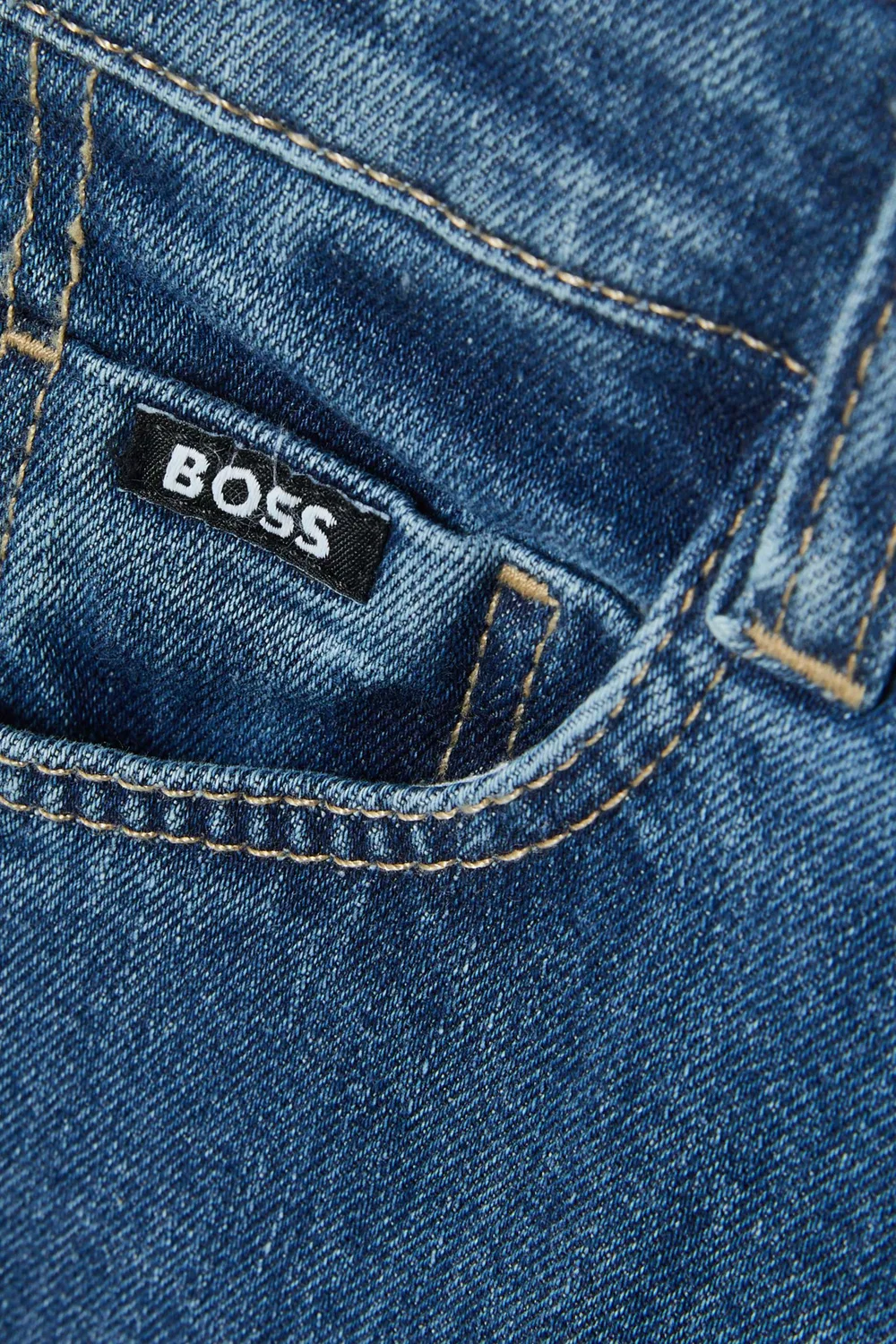 Джинсы прямые BOSS Kidswear — фото 4