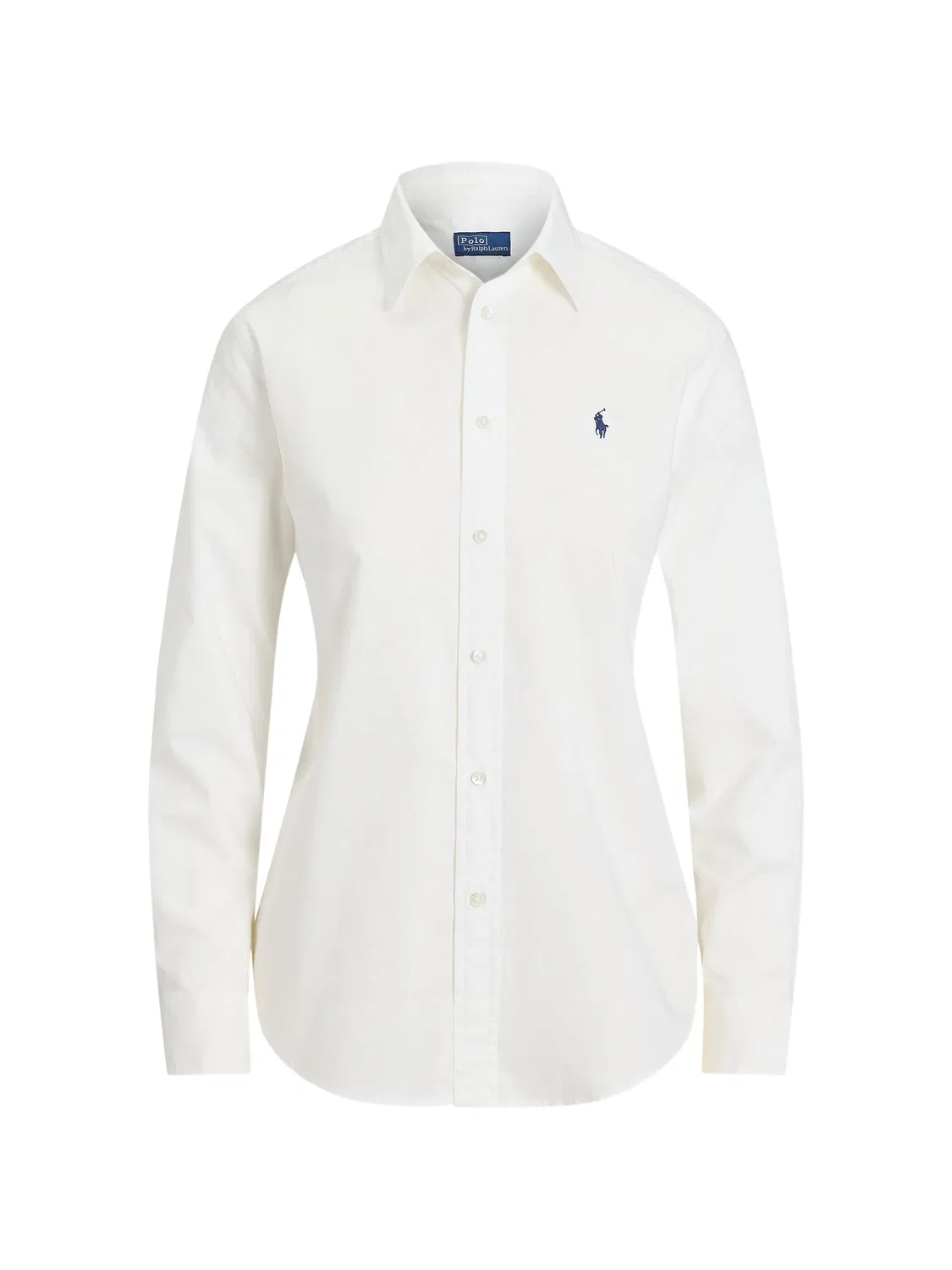 Рубашка хлопковая белая Polo Ralph Lauren, белый