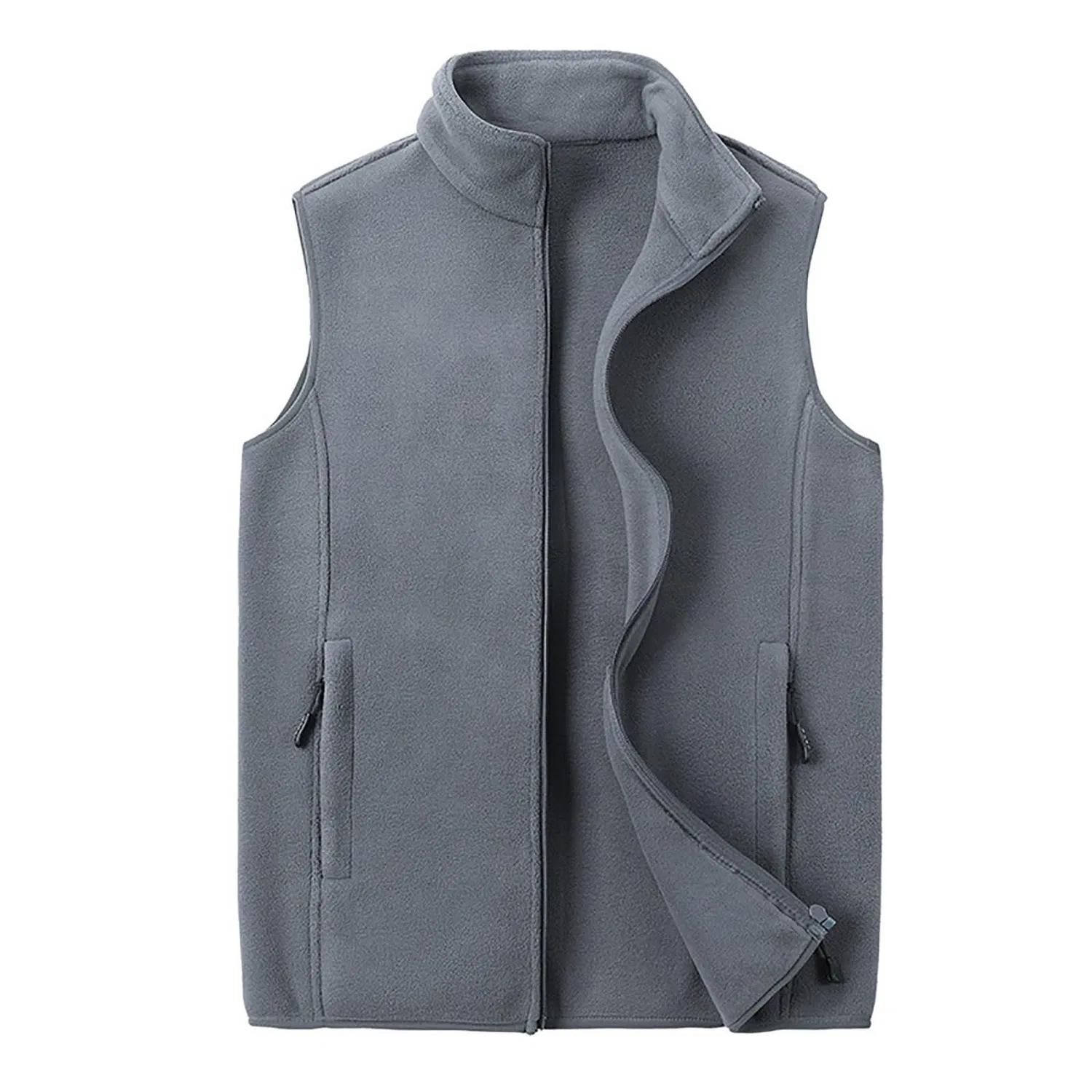 Женский жилет без рукавов, Grey