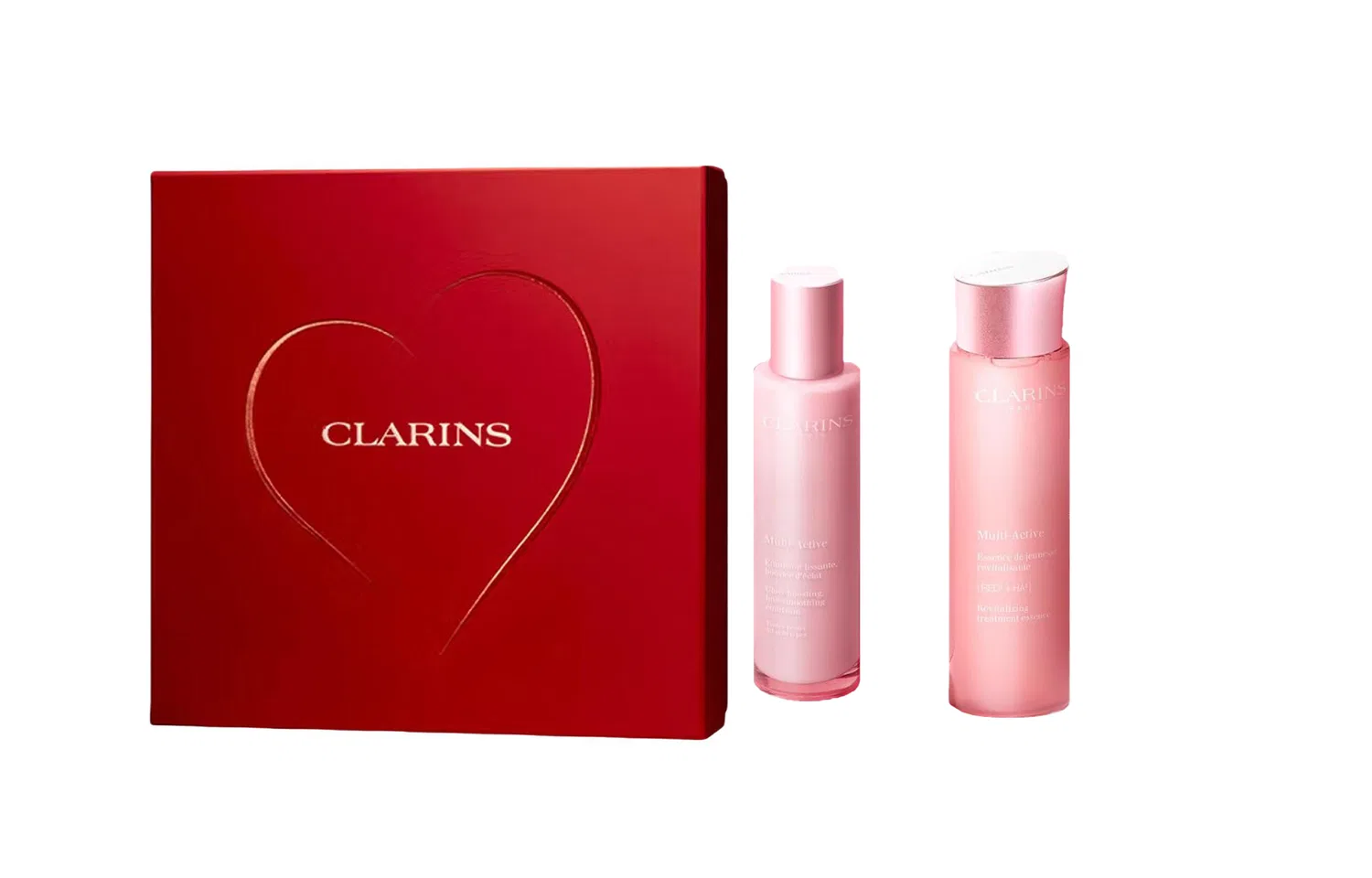 Набор для ухода за кожей CLARINS Girlish Youth Boosting, Hydrating Water 200ml + Moisturizing Lotion 100ml
