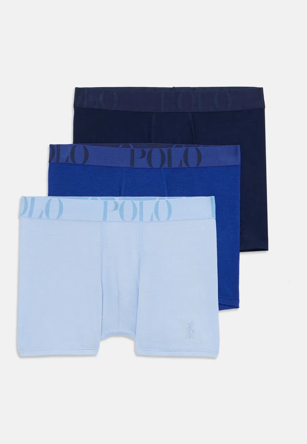 Комплект из 3 боксерских трусов - боксерские трусы Polo Ralph Lauren, Office Blue