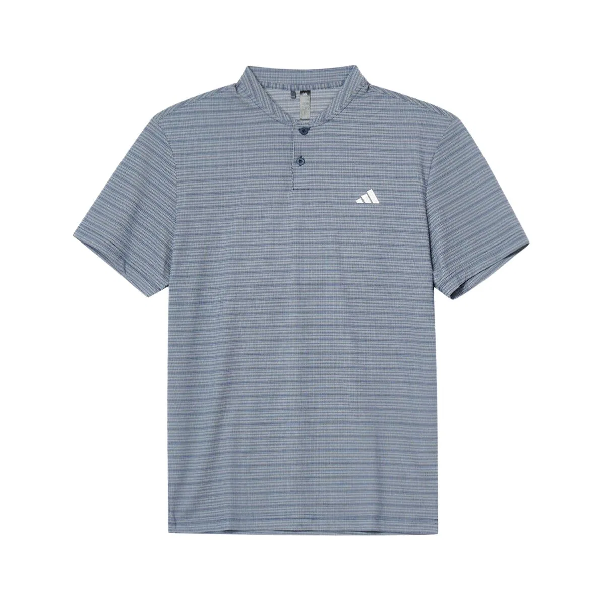 Мужская футболка для гольфа с воротником-стойкой Adidas, Gray