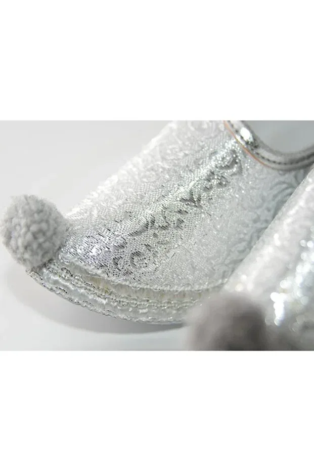Детские сандалии для мальчиков с плоской подошвой Terzioğlu Giyim, Silver — фото 2