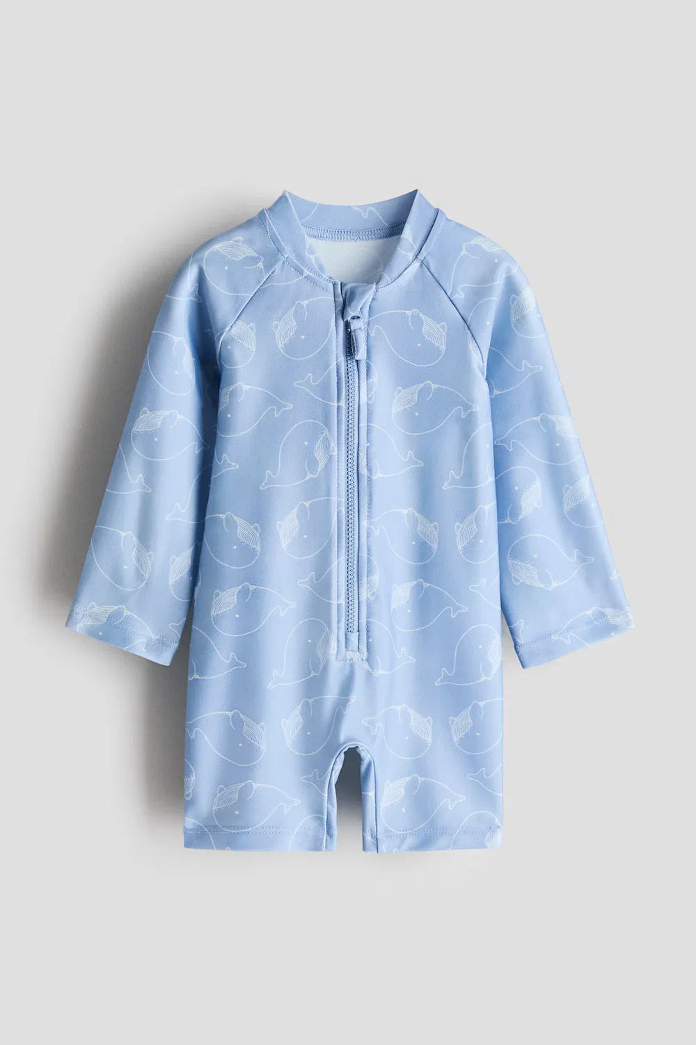 Купальник с защитой от ультрафиолета UPF 50 H&M, Hellblau/Wale