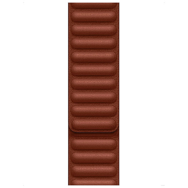 

Ремешок Apple Leather Link 41mm S/M, Umber, Коричневый, Ремешок Apple Leather Link 41mm S/M, Umber