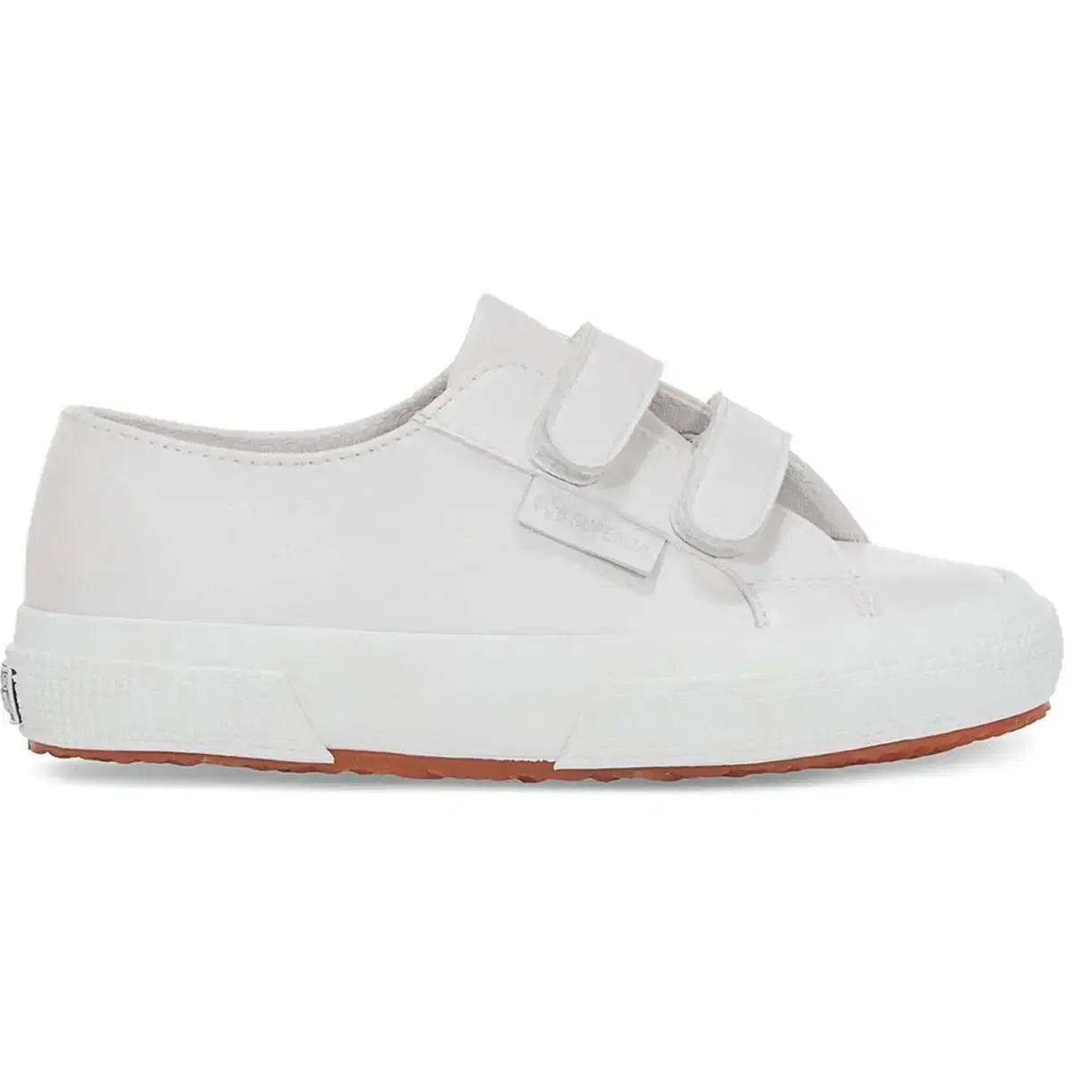 Детские кеды с ремешком Superga 2750 White, Weiss