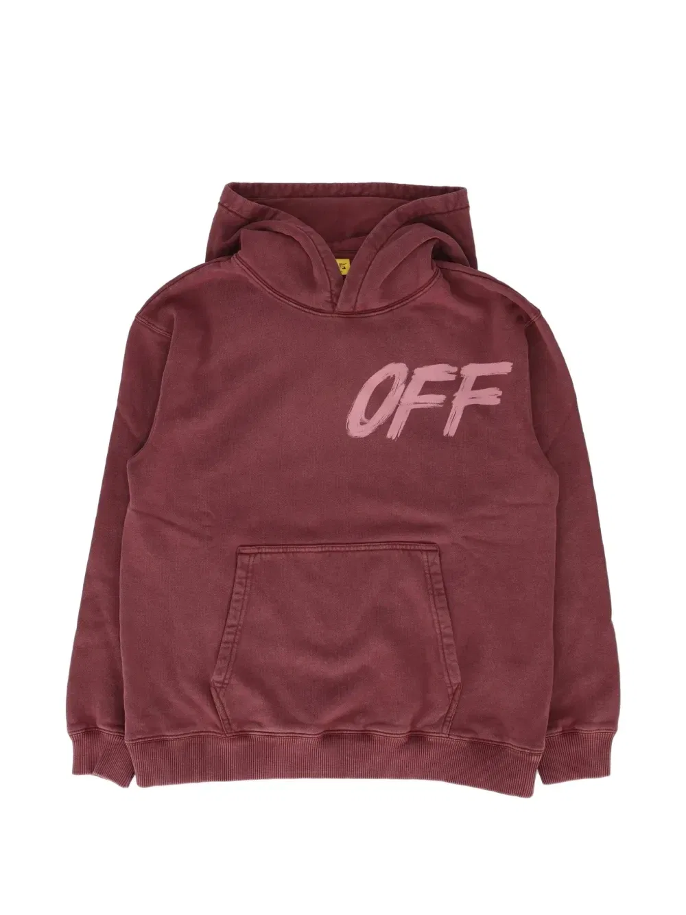 Худи с длинными рукавами OFF-WHITE, красный