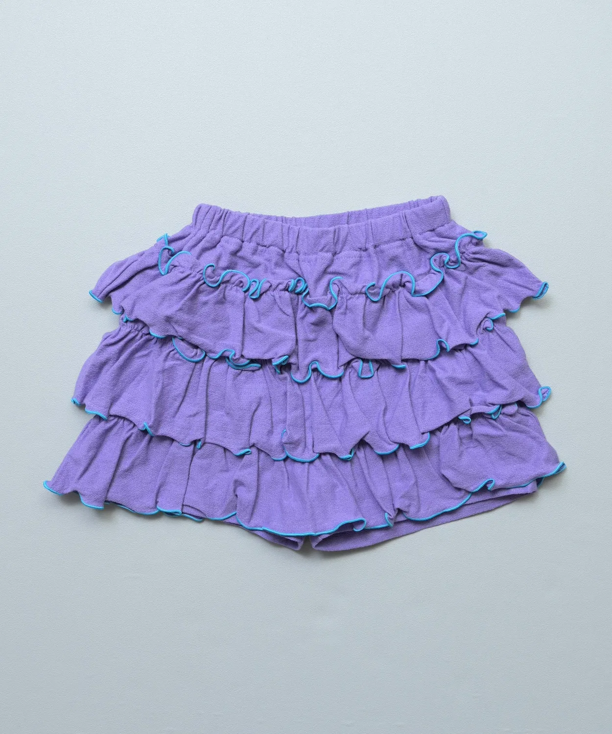 Детские шорты-кюлоты с воланами, модель Frill Culotte MARKEY'S, Orange — фото 2