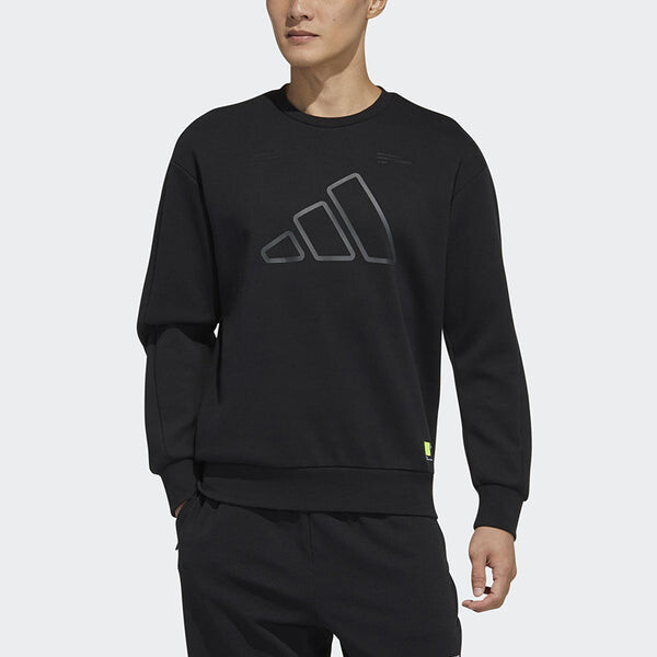 Толстовка с капюшоном th doubleknit bos Adidas, черный — фото 3