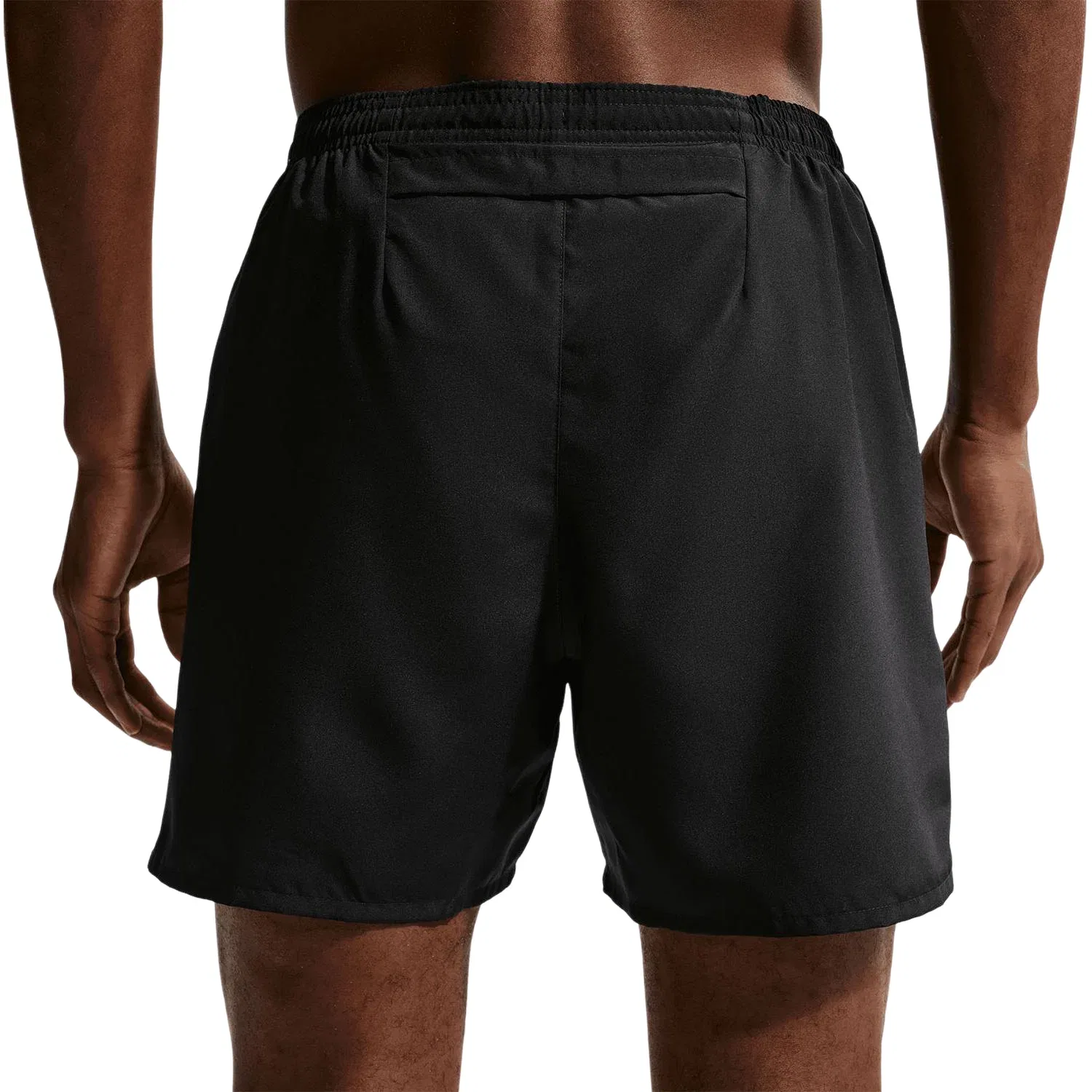 Мужские беговые шорты 2-в-1 с внутренними трусами Miler Dri-FIT Nike, черный — фото 2